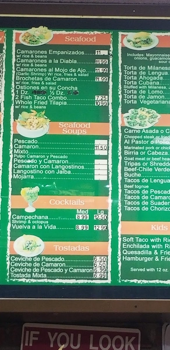 Tacos Si Señor Menu - Image 3